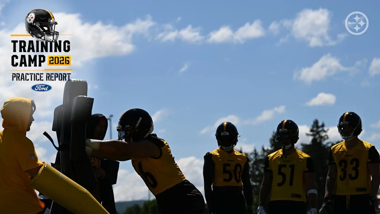 Three Developments Heating up from Steelers Training Camp Day Two
