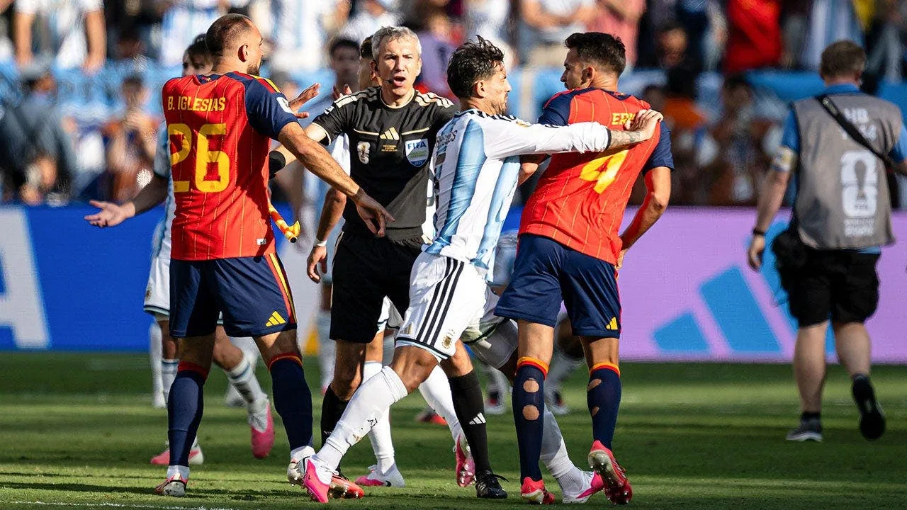 FIFA to investigate clashes between Spain and Argentina players after World Cup final - The New York Times