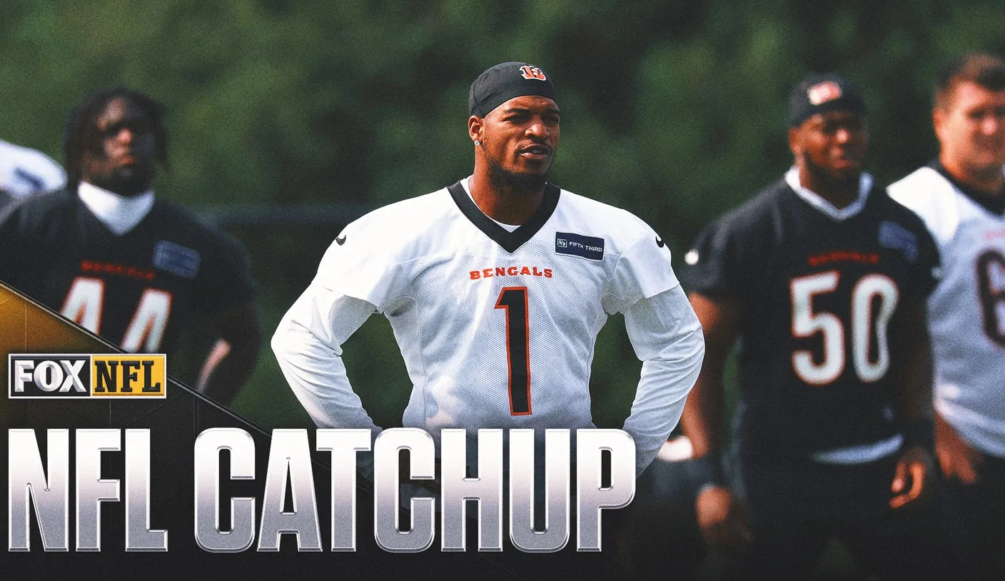 Ja'Marr Chase Involved in Scuffle During Bengals' 1st Training Camp Practice in Trending Video - Bleacher Report
