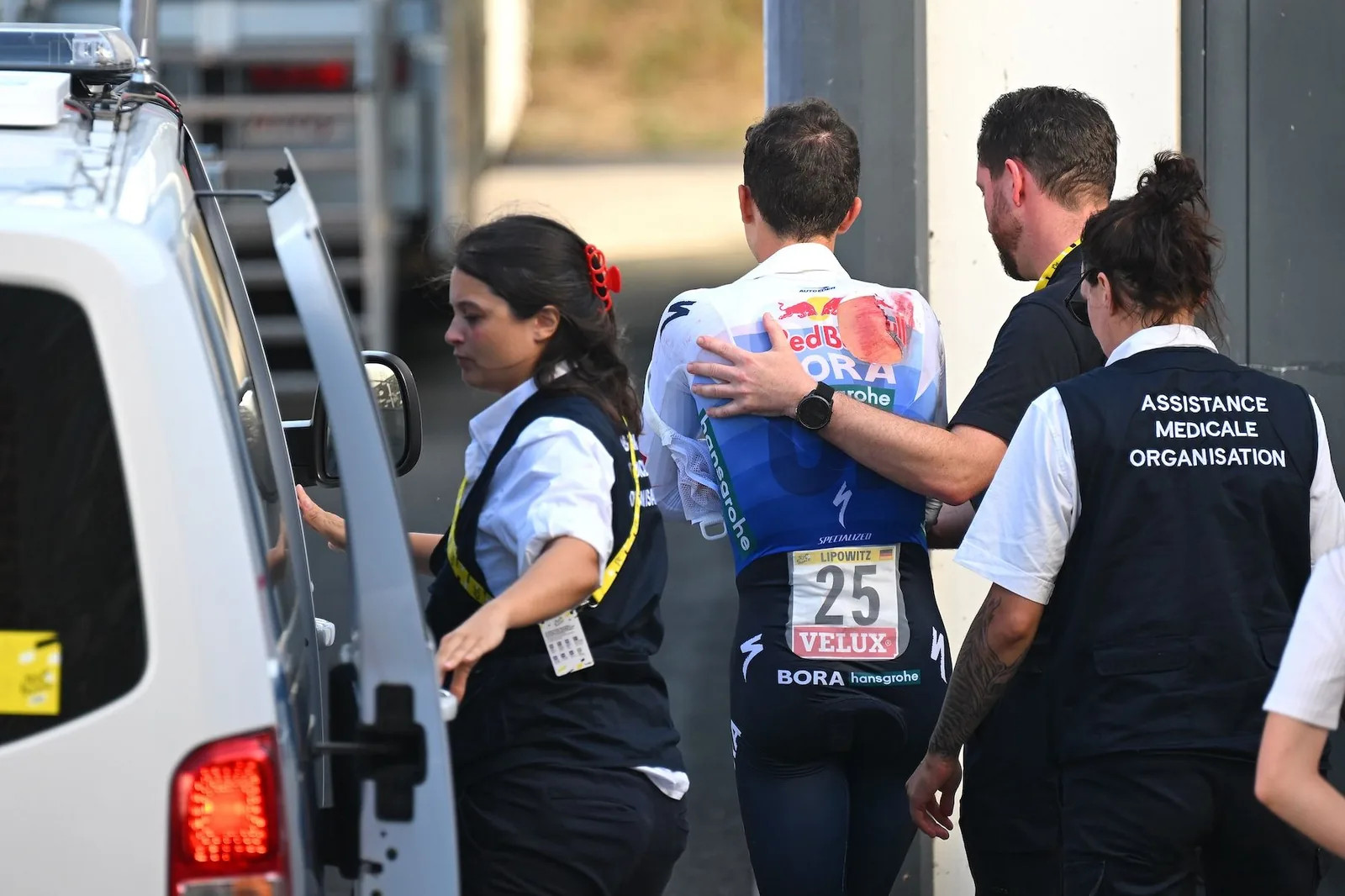 Evenepoel pips Pogacar again as Tour de France nightime doping test row deepens