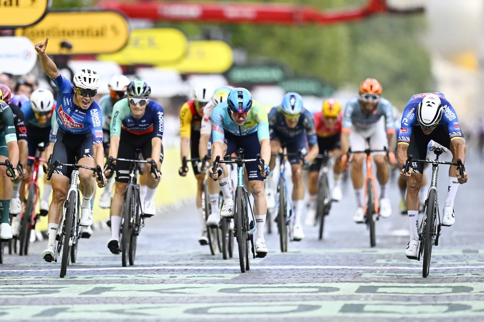 Tadej Pogacar wins record-equaling fifth Tour de France title