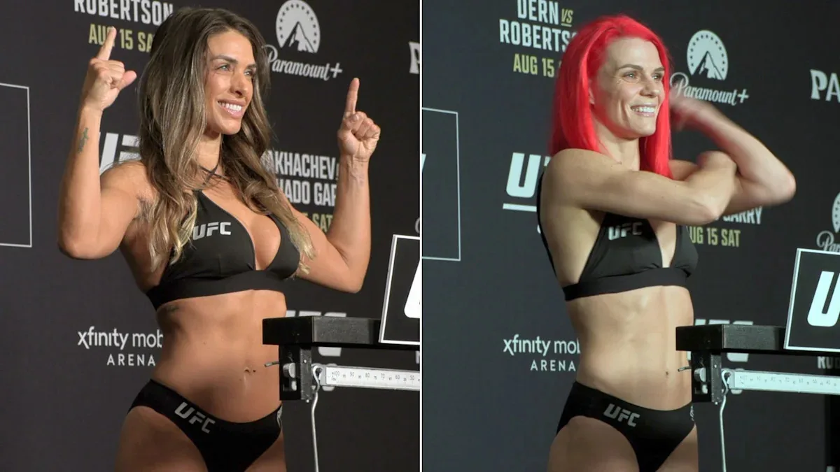 UFC 330 video: Mackenzie Dern, Gillian Robertson make title weight