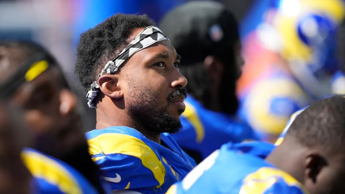 Rams' Garrett, without a tackle in loss to 49ers, cites knee